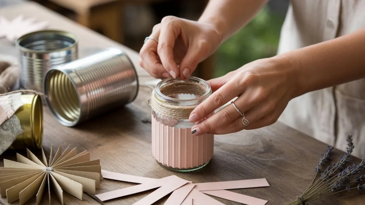 7 Langkah Bikin DIY Barang Bekas Jadi Dekorasi Aesthetic ala Pinterest, Modal Mulai Rp50 Ribu