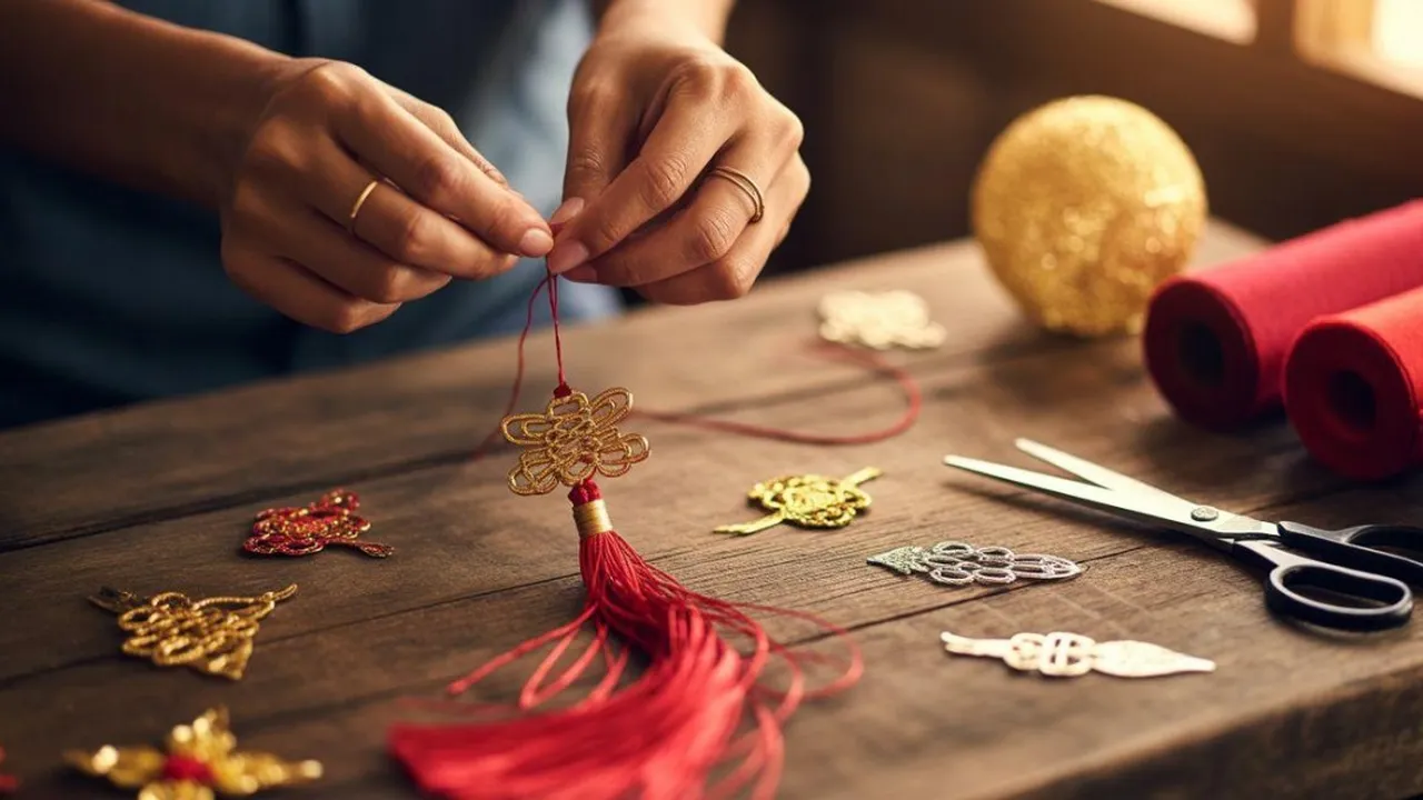 7 Langkah DIY Hiasan Imlek Modal Rp 50 Ribu, Bisa Dijual untuk Cuan Tambahan