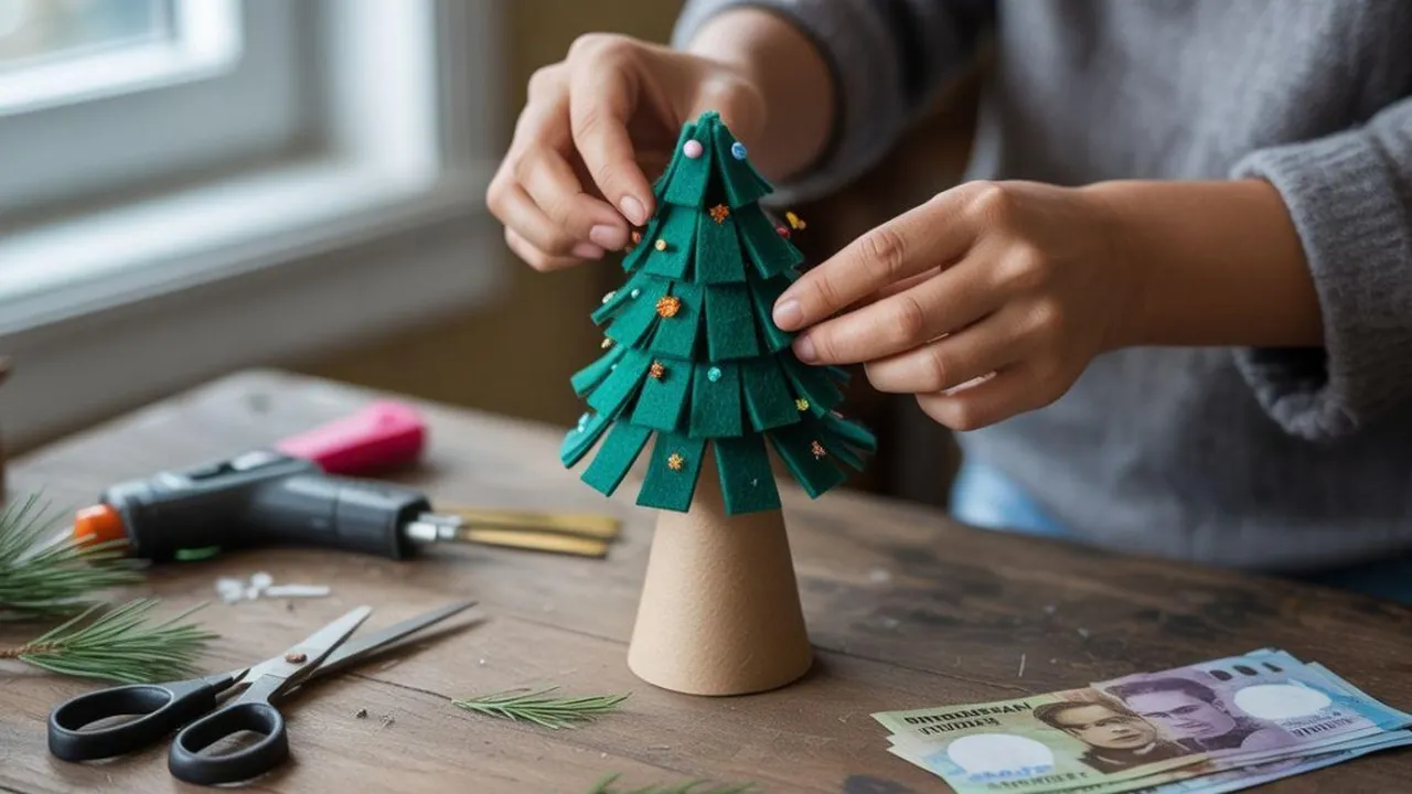 7 Langkah Membuat DIY Christmas Tree Modal Rp 50 Ribu, Bisa Dijual untuk Cuan Natal