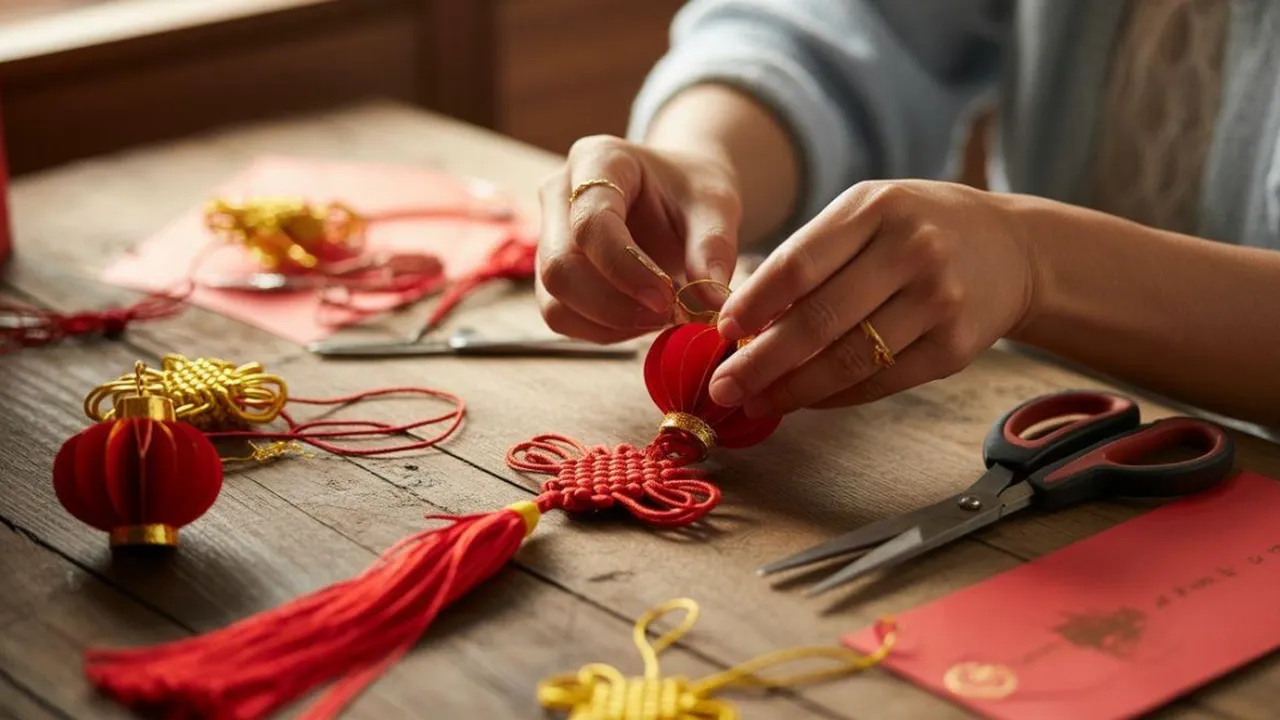 7 Langkah Membuat Hiasan Imlek DIY Modal Rp 50 Ribu, Bisa Dijual dan Hasilnya Penuh Makna