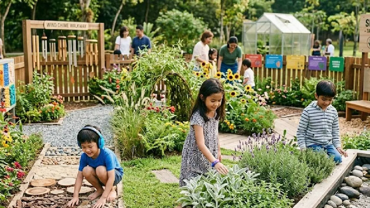 7 Manfaat Kebun Sensorik yang Dukung Tumbuh Kembang Anak Dalam Autisme