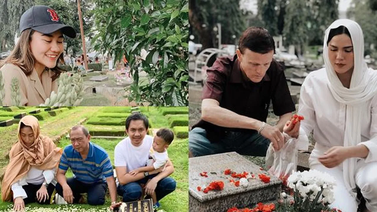 7 Momen Seleb Ziarah ke Makam Keluarga Jelang Ramadan, Penuh Haru 7 Momen Seleb Ziarah ke Makam Keluarga Jelang Ramadan, Penuh Haru