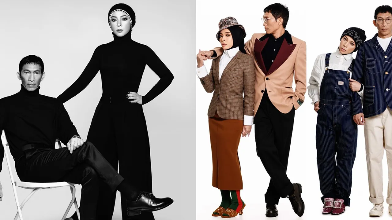 7 Pemotretan Terbaru Melly Goeslaw Bareng Suami Pasca Dietnya Berhasil, Super Manglingi - bak Prewed