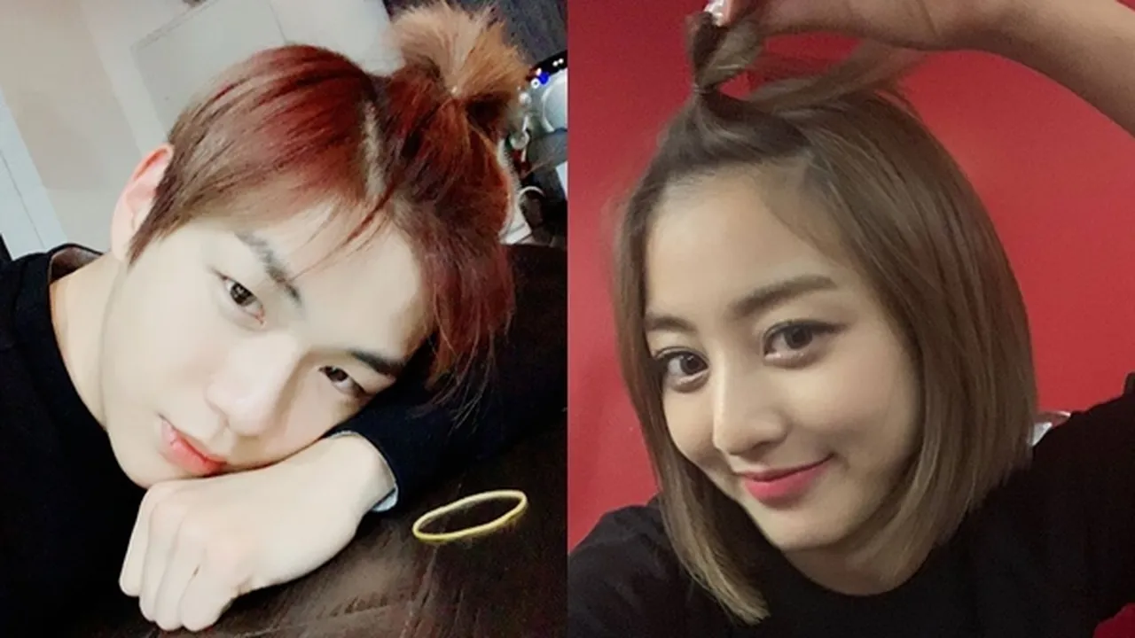7 Postingan Mirip Jihyo TWICE & Kang Daniel, Rambut Apel - Peluk Kucing