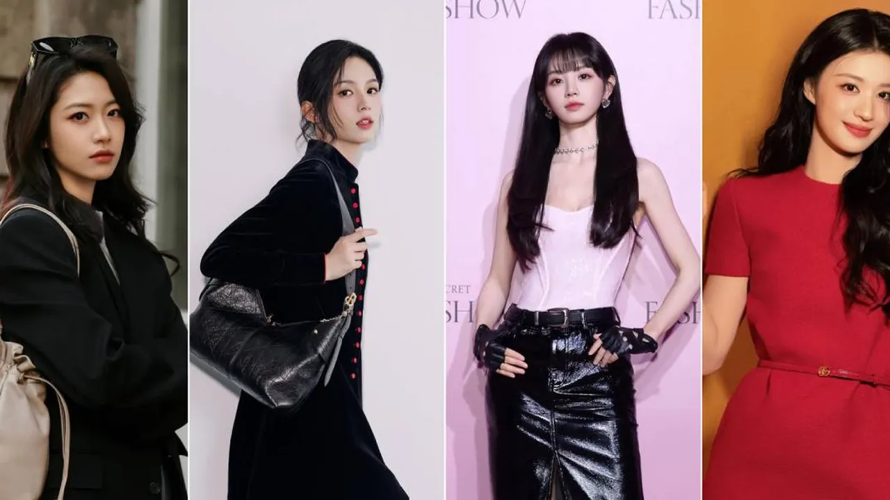 7 Potret Aktris China Generasi Terbaru yang Punya Pesona Cantik dan Bertalenta