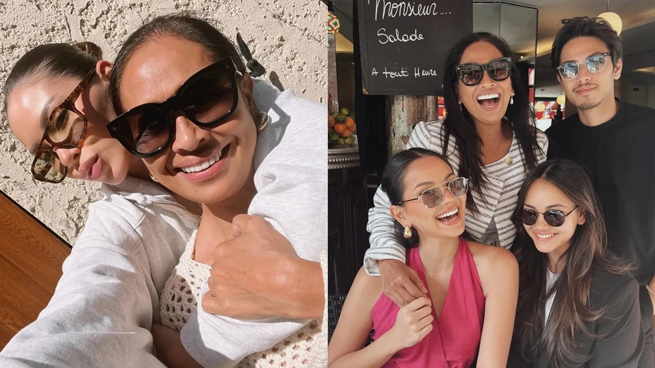 7 Potret Alyssa Daguise Bareng sang Mama yang Jarang Tersorot dan Awet Muda
