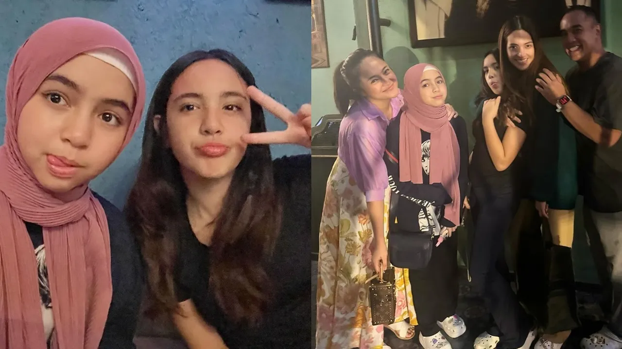 7 Potret Anak Nia Ramadhani dan Marshanda Ngonten Bareng, Dipuji Sama-Sama Cantiknya