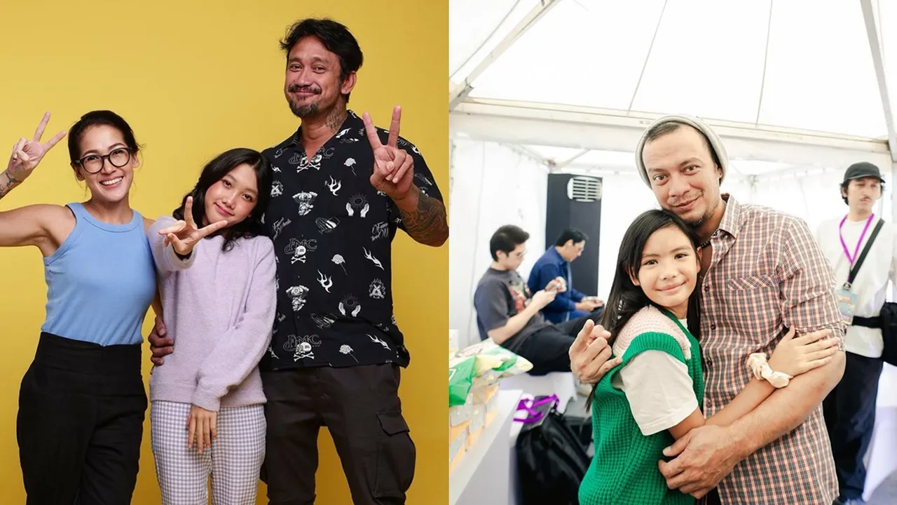 7 Potret Anak Tora Sudiro dan Anak Eno NTRL Duet Bareng, Duo Remaja yang Sama Cantiknya