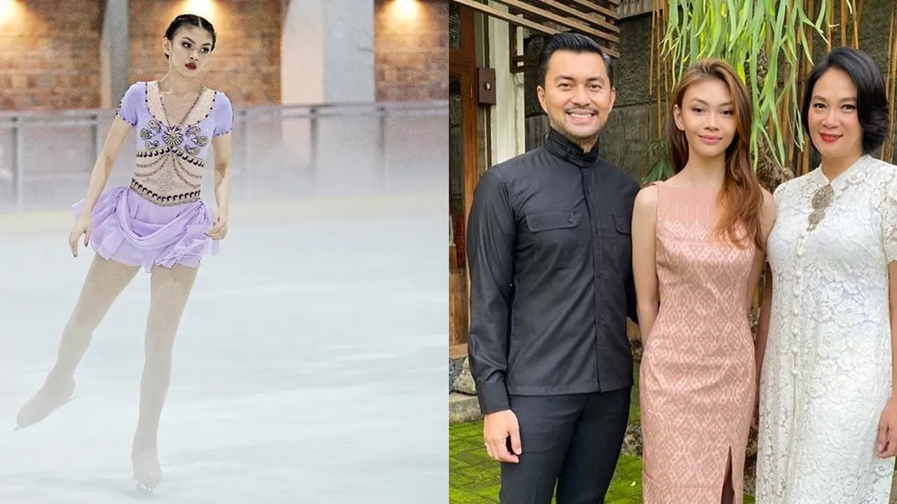 7 Potret Cantiknya Sasi Anak Anjasmara dan Dian Nitami, si Atlet Ice Skating - Calon Dokter