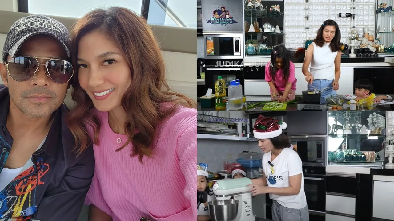 7 Potret Dapur Judika dan Duma Riris yang Elegan, Dipasang Rak Kaca - Banyak Pajangan Unik 7 Potret Dapur Judika dan Duma Riris yang Elegan, Dipasang Rak Kaca - Banyak Pajangan Unik