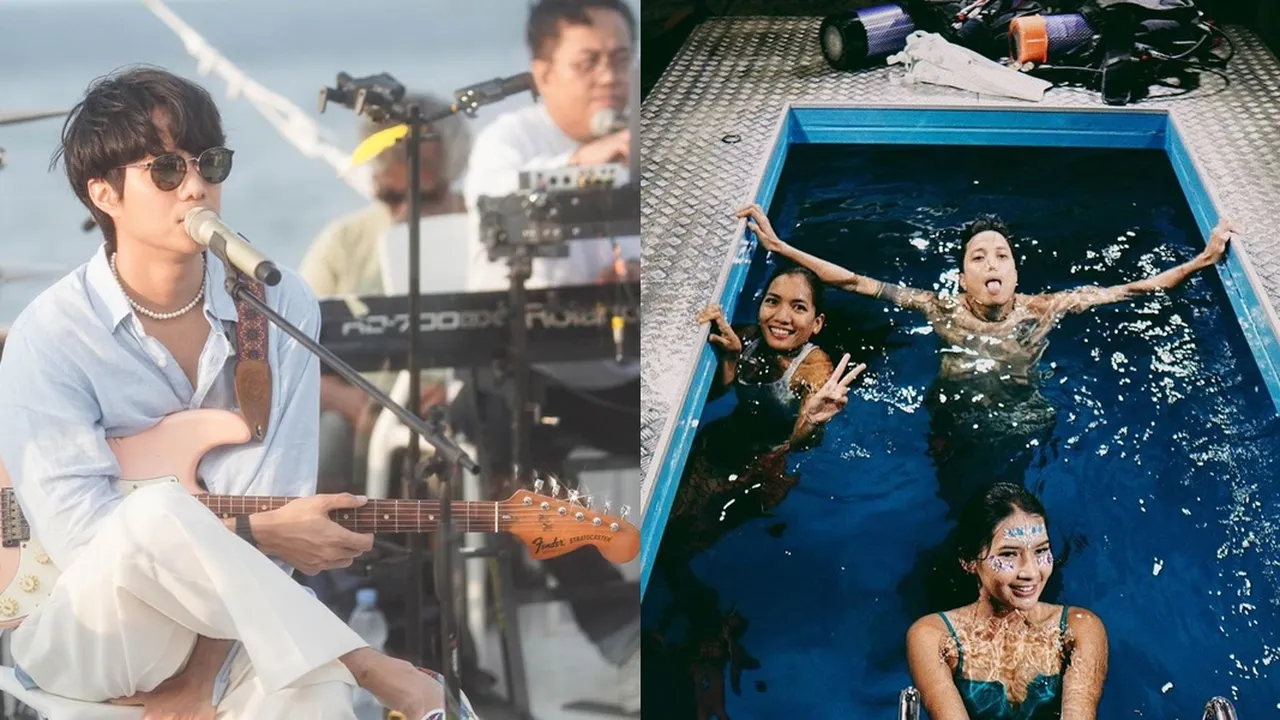 7 Potret Dikta Cosplay Jadi Merman, Salfok dengan Dada yang Bidang