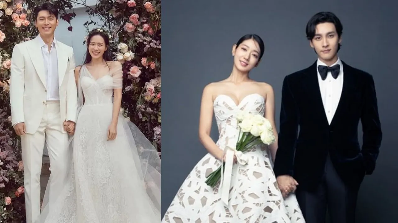 7 Potret Gaun Pernikahan Seleb Korea Ini Tak Hanya Mewah tapi Penuh Cerita, yang Mana Punya Arti Tersembunyi?