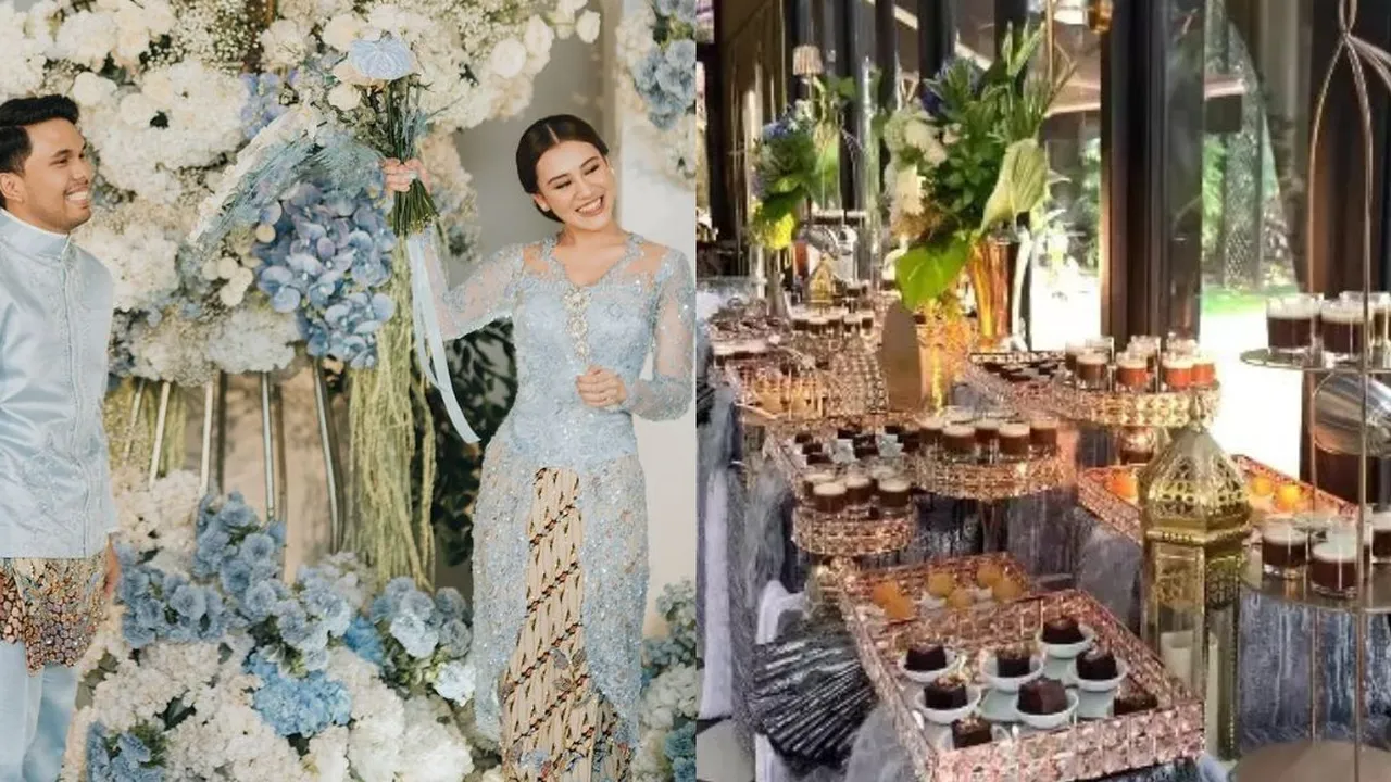 7 Potret Hidangan yang Ada di Acara Lamaran Thariq Halilintar dan Aaliyah Massaid, Mewah Serba Buffet