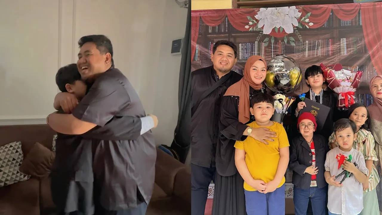 7 Potret Ivander Haykal Anak Daus Mini Bareng Ayah Sambungnya, Sayangnya Tulus