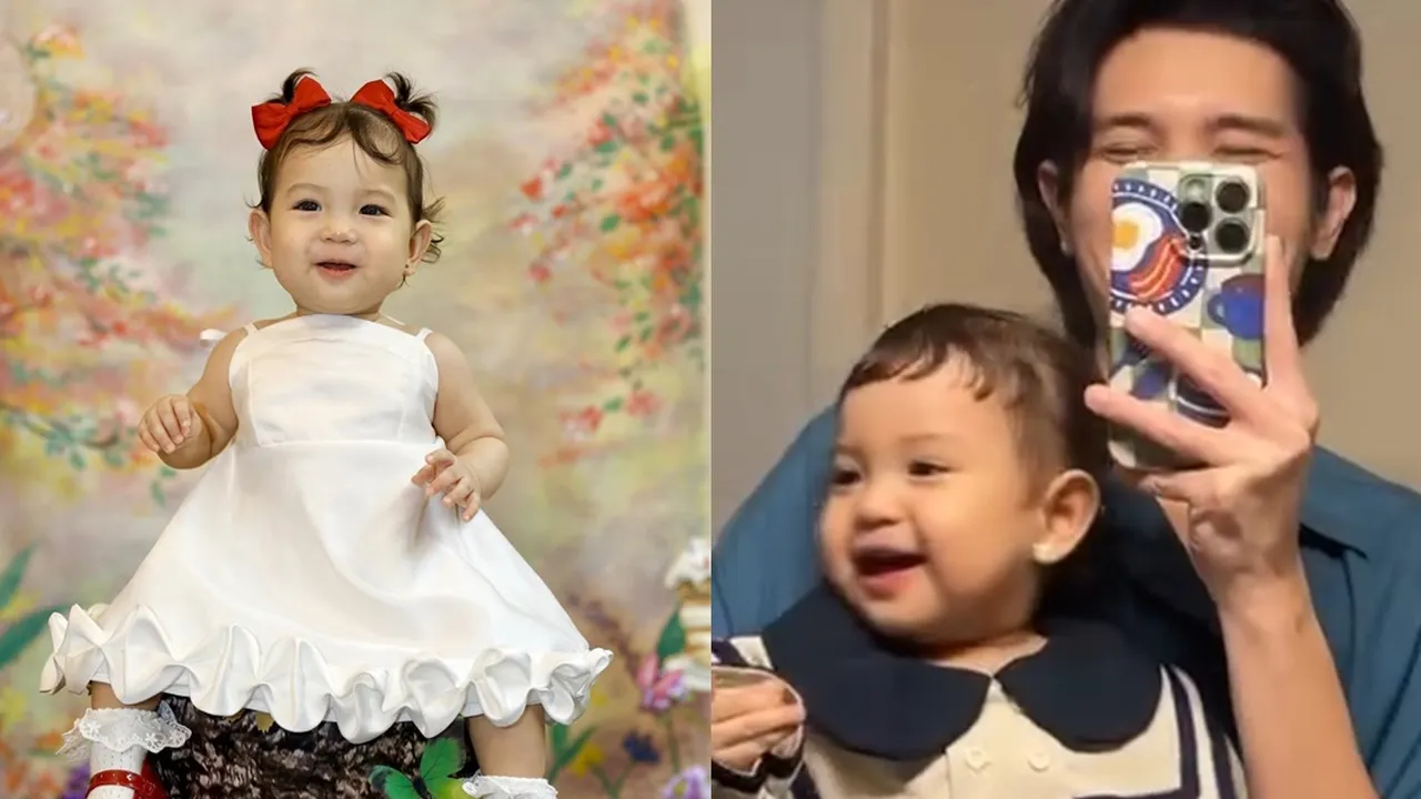 7 Potret Julian Jacob dengan Sang Putri yang Bikin Gemas, Disebut Netizen Bak Boneka