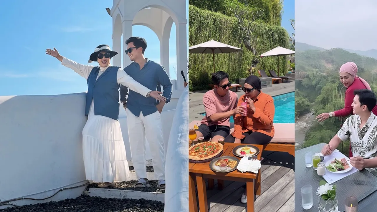 7 Potret Kebersamaan Kiki Farrel dan Elly Sugigi yang Terlihat Mesra, Pacaran?