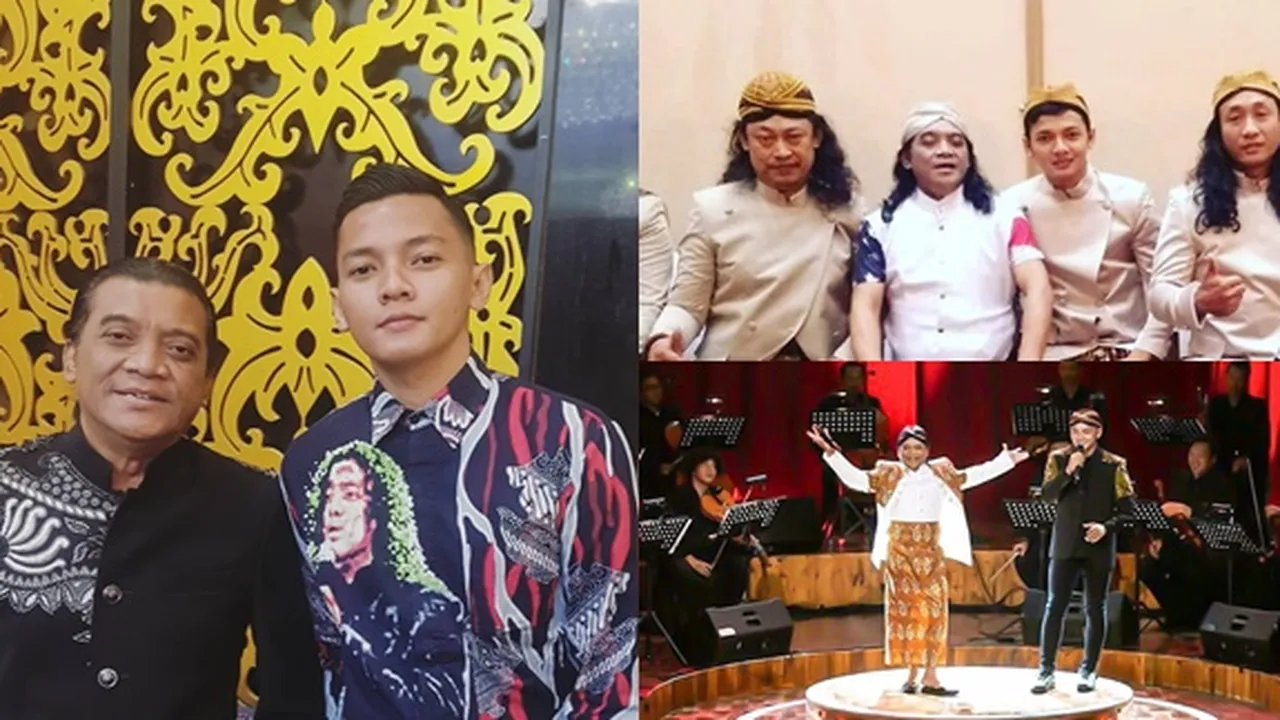 7 Potret Kedekatan Didi Kempot dan Dory Harsa, Penabuh Gendang yang Seperti Anak Sendiri