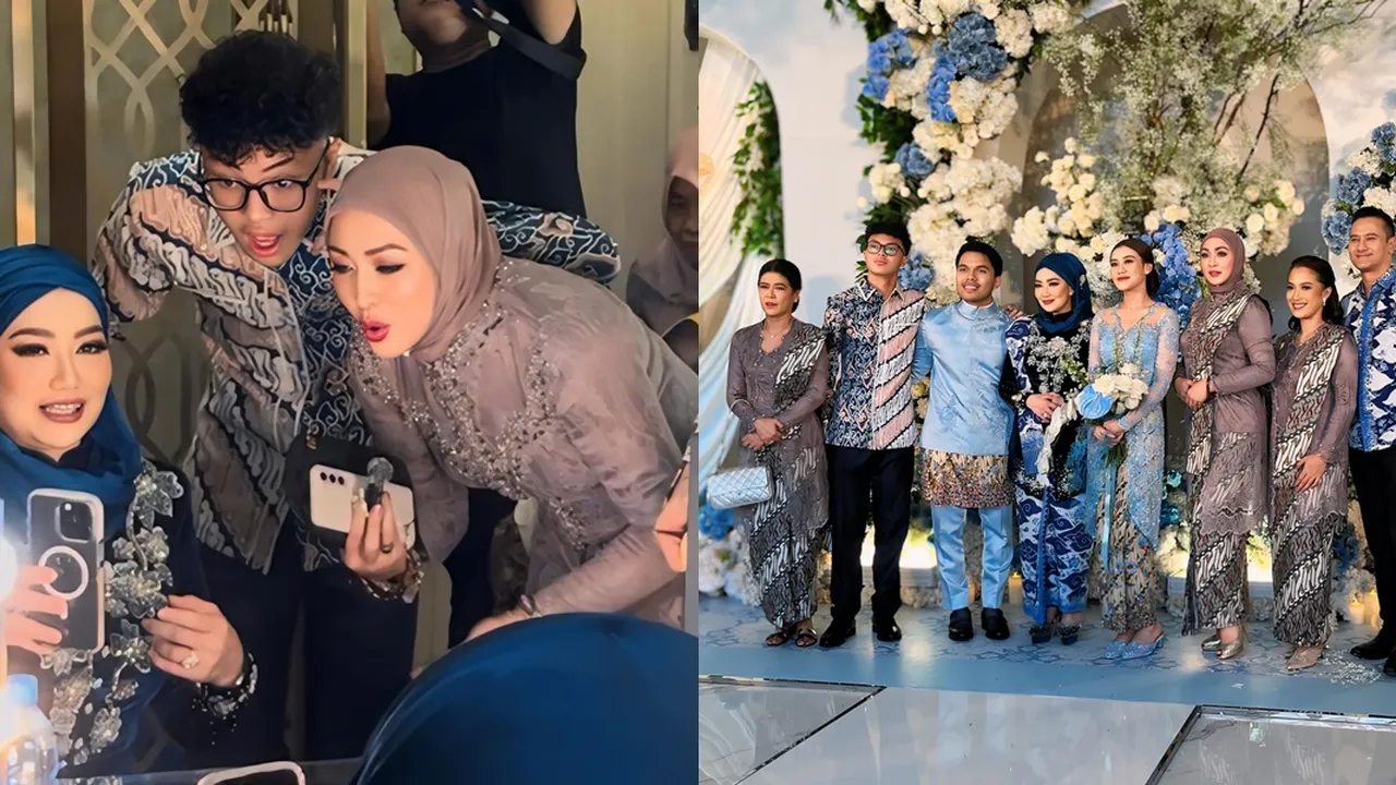 7 Potret Kompak Reza Artamevia dan Angelina Sondakh di Hari Lamaran Aaliyah Massaid