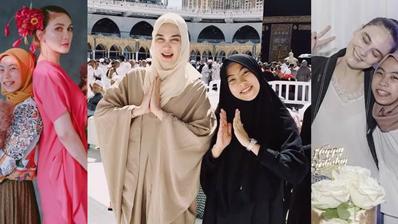 7 Potret Luna Maya Bersama Asistennya, Akrab bak Saudara Kandung
