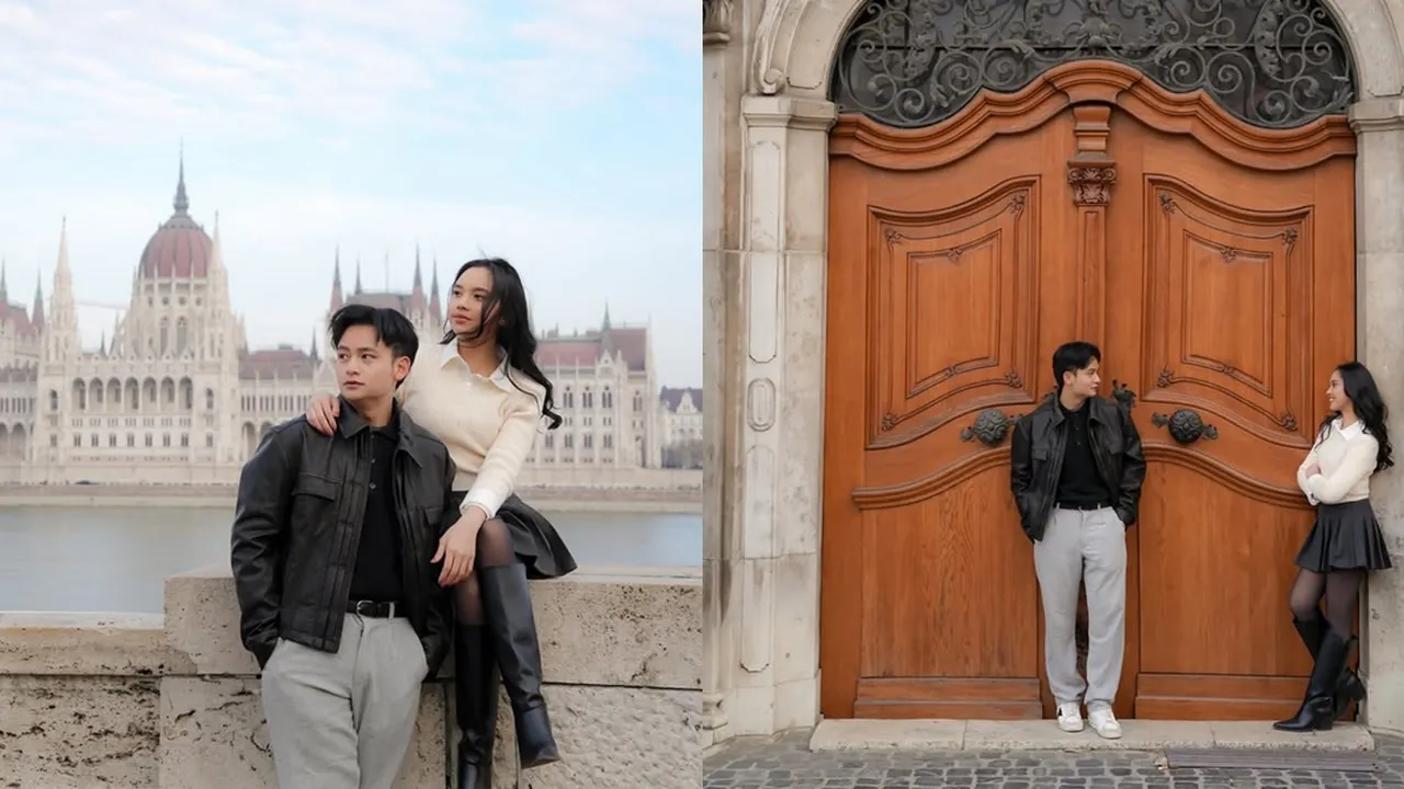 7 Potret Lyodra dan Randy Martin di Budapest, Tampil Mesra - Bikin Penggemar Ikut Baper