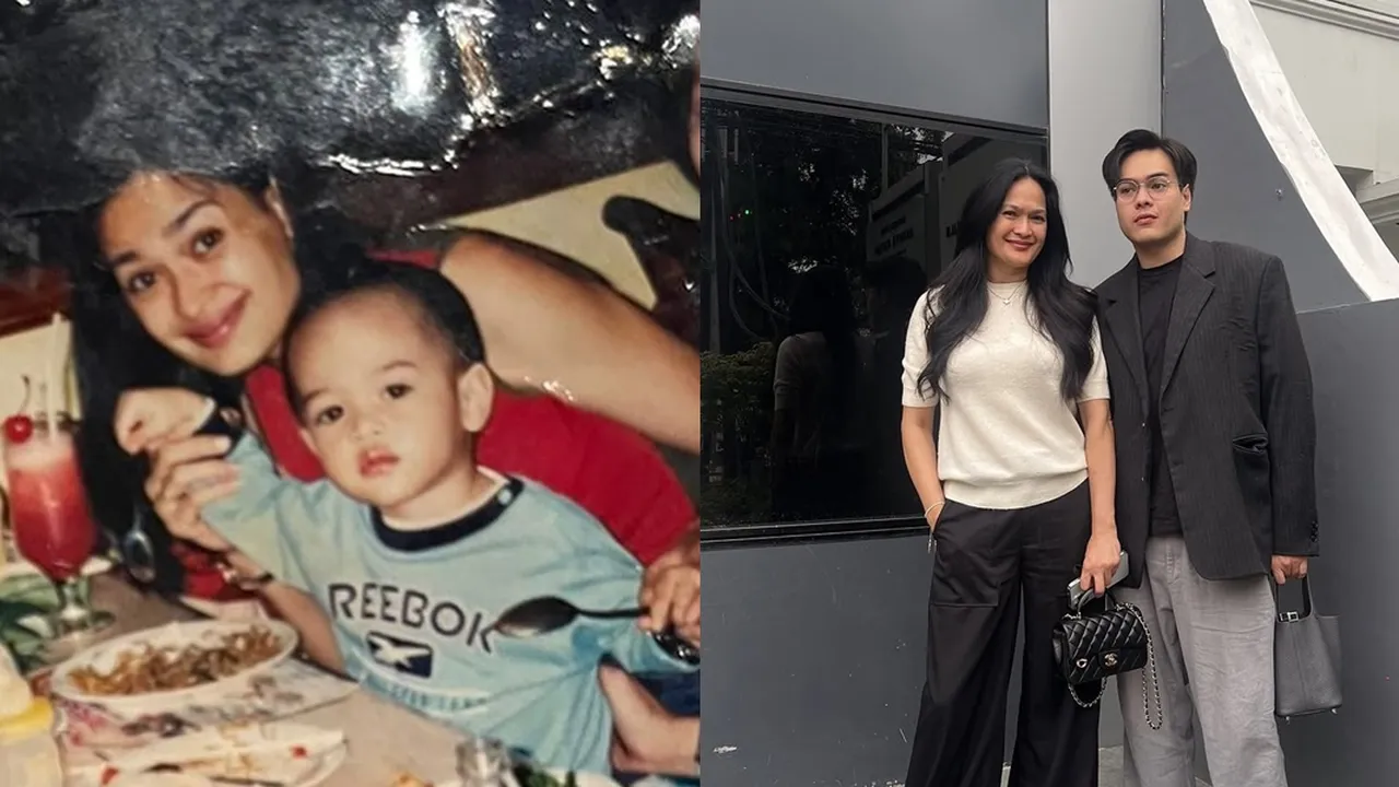 7 Potret Masa Kecil Jeje Soekarno Bersama Sang Ibu, Salfok Dibandingkan Sekarang Donna Harun Tak Banyak Perubahan