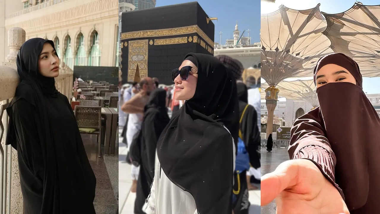 7 Potret Penampilan Seleb yang Putuskan Mualaf saat Umrah, Langsung Bikin Pangling 7 Potret Penampilan Seleb yang Putuskan Mualaf saat Umrah, Langsung Bikin Pangling
