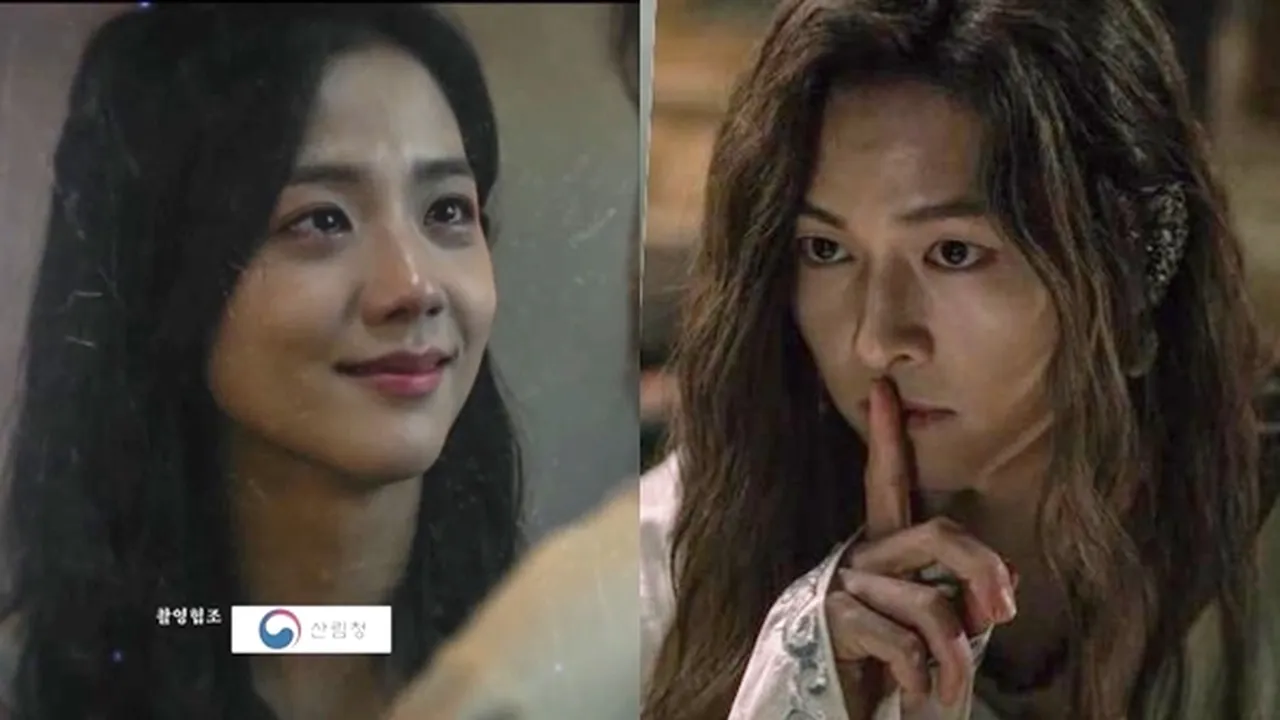 7 Potret Penampilan Cantik Jisoo BLACKPINK Jadi Cinta Pertama Song Joong Ki