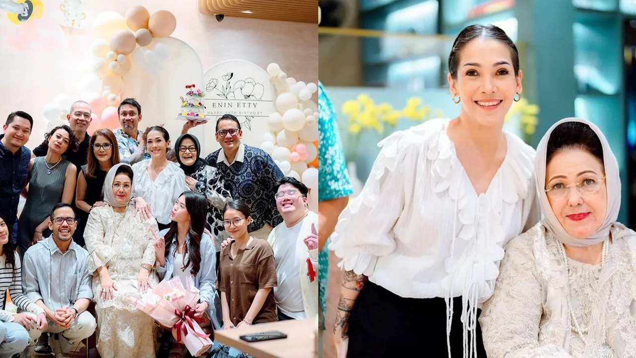 7 Potret Perayaan Ultah Ibunda Mieke Amalia yang ke-76, Hangat Dikelilingi Anak dan Cucu 7 Potret Perayaan Ultah Ibunda Mieke Amalia yang ke-76, Hangat Dikelilingi Anak dan Cucu