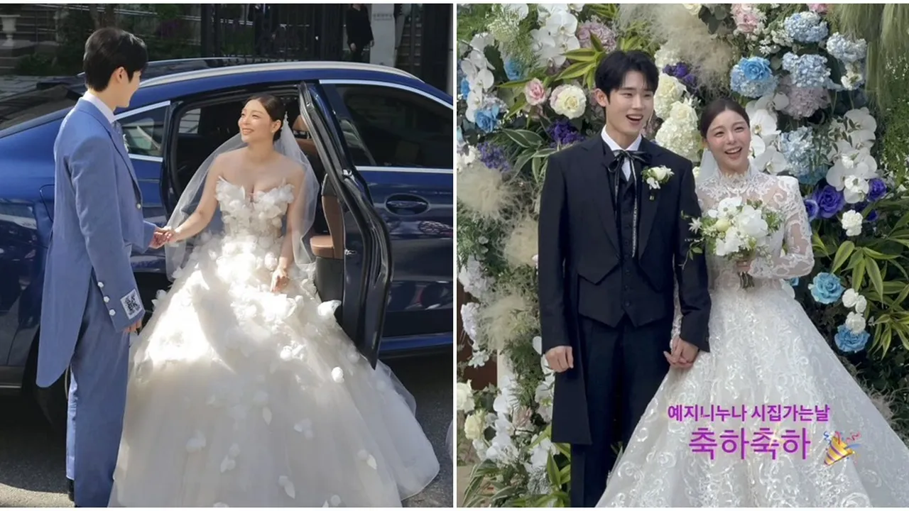 7 Potret Pernikahan Ailee dan Choi Si Hun yang Mengharukan dan Mewah