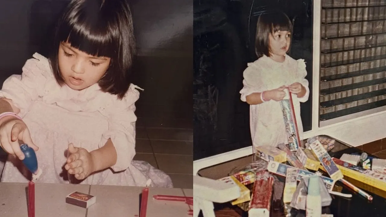 7 Potret Raline Shah Kenang Masa Kecil Saat Main Mercon di Rumah: Dari Dulu Hobinya Aneh-Aneh