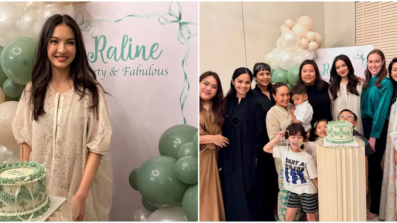 7 Potret Raline Shah Rayakan Ulang Tahun ke-40 di Malaysia dengan Nuansa Buka Puasa, Ini Momen Harunya