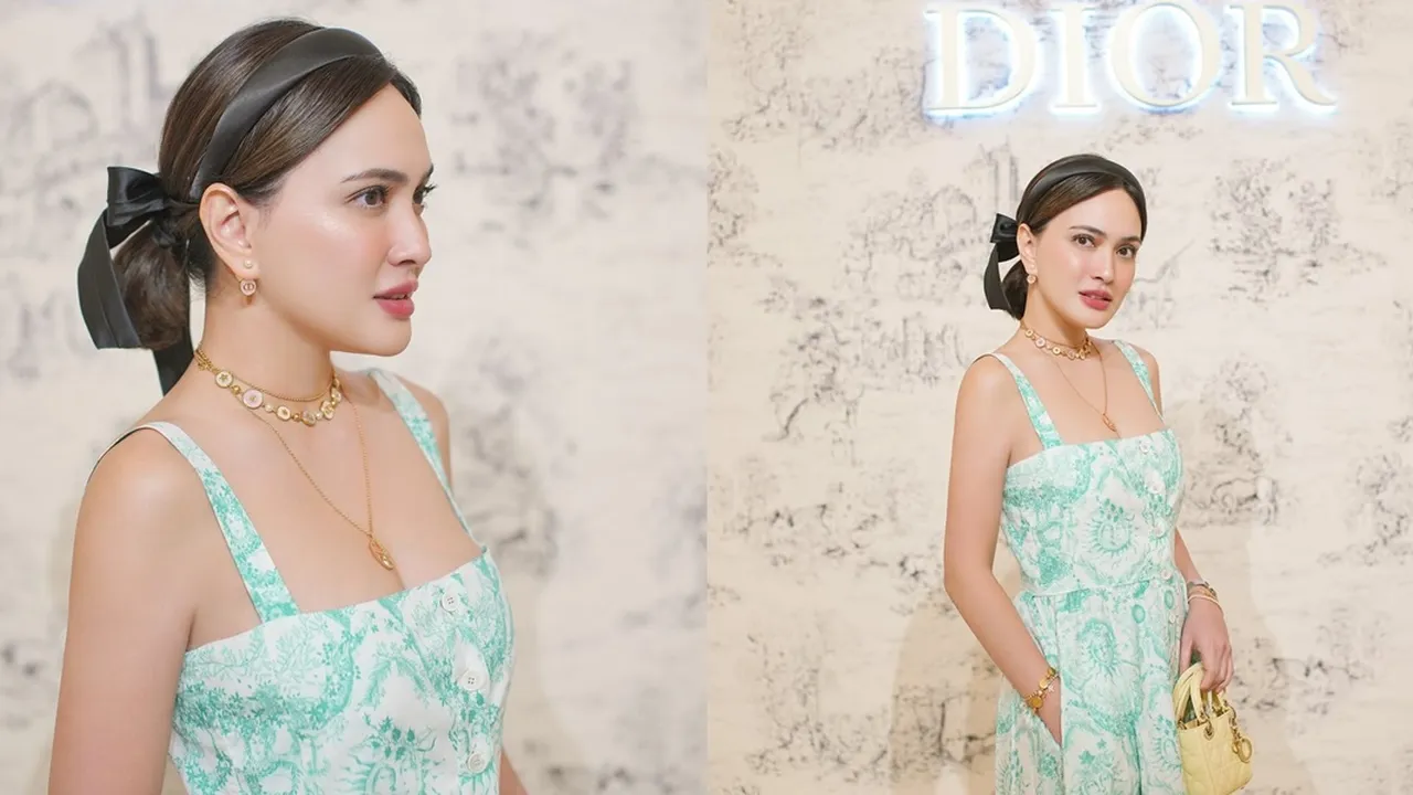 7 Potret Sandy Aulia dengan Aura Single Mom Cantik Berkelas