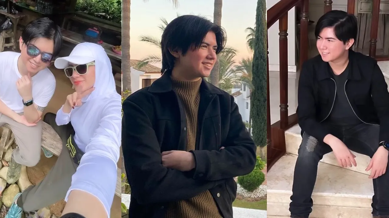 7 Potret Sean Anak Olla Ramlan yang Makin Ganteng dan Cool