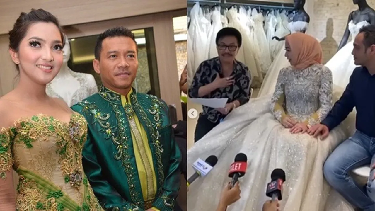 Mewah! Begini Potret Seleb Saat Fitting Baju Pernikahan, Venna Melinda dan Ferry Irawan Jadi Sorotan