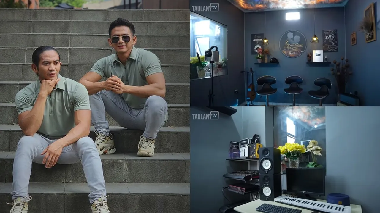 7 Potret Studio Pribadi Rizki dan Ridho DA dengan Konsep Minimalis, Salfok Ada Mesin Jahit