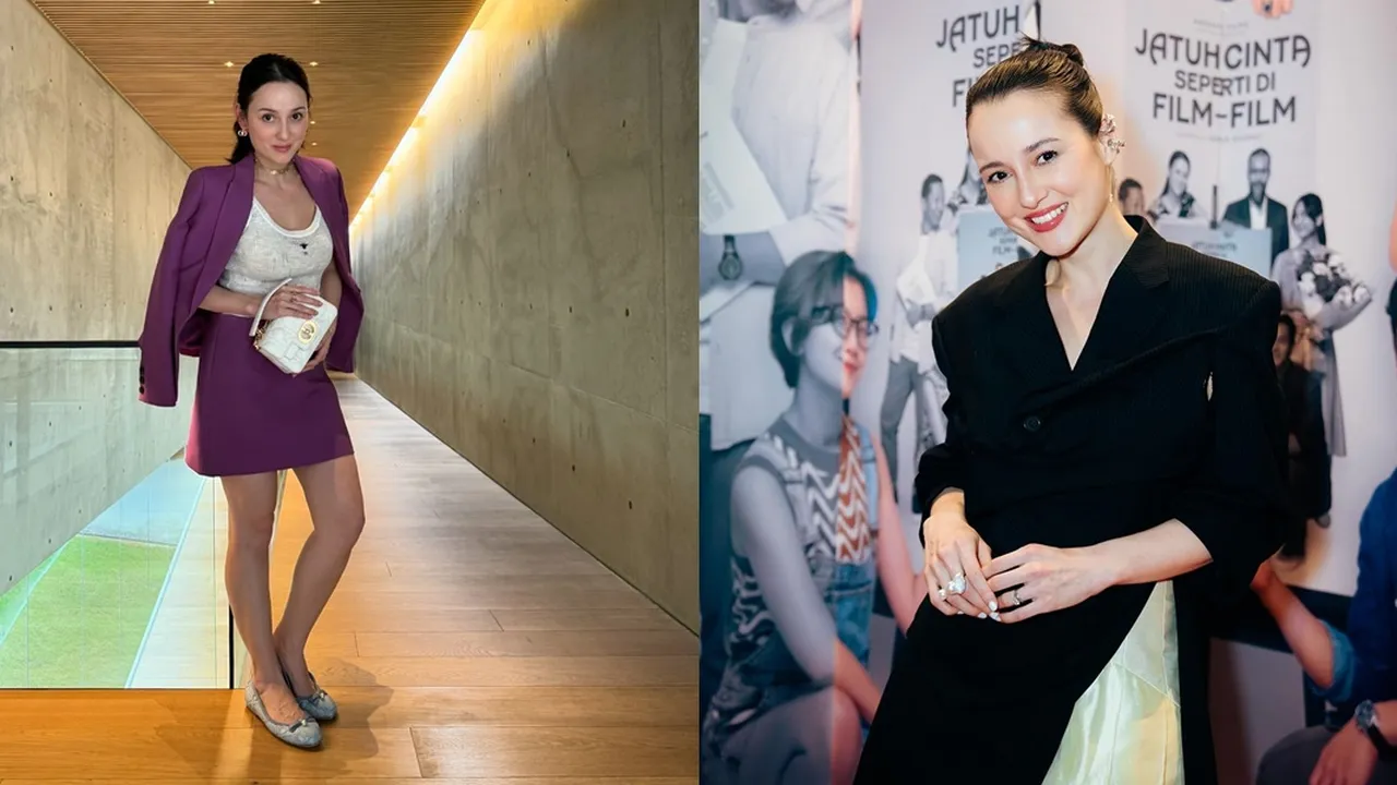 7 Potret Terbaru Julie Estelle Pasca Melahirkan, Salfok ke Badan yang Ramping dan Makin Stunning