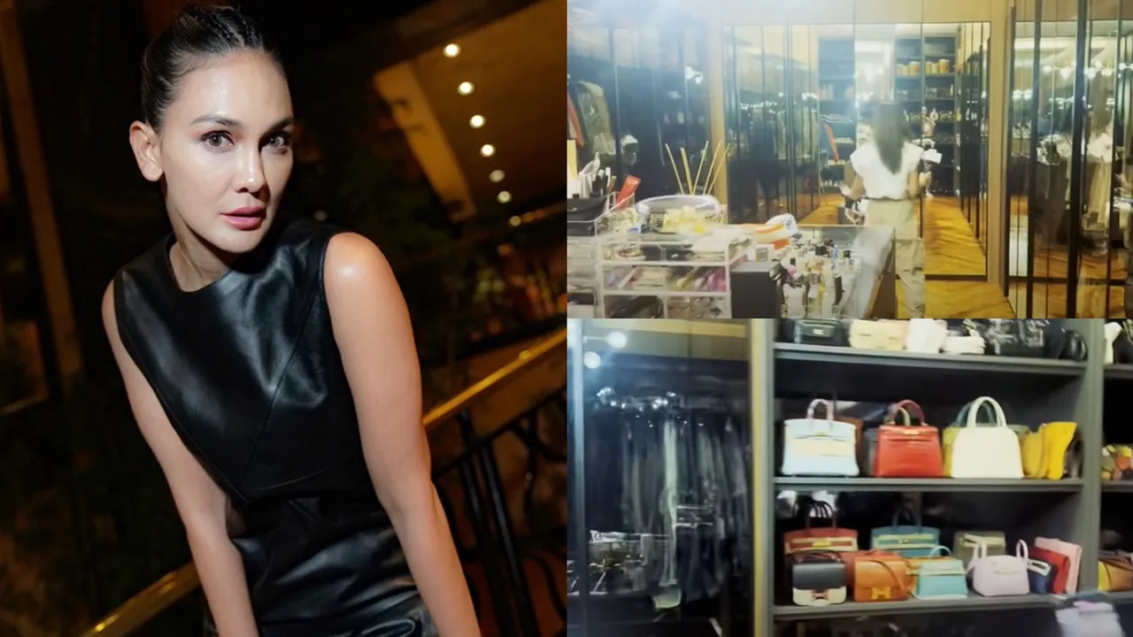 7 Potret Terbaru Walk In Closet Rumah Luna Maya yang Mewah, bak Toko Fashion Lengkap dengan Beragam Koleksi Branded