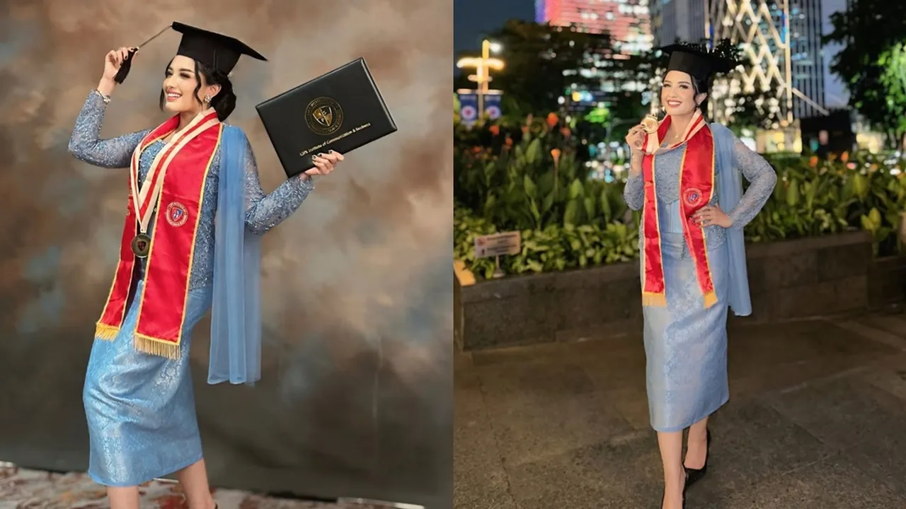 7 Potret Wisuda Rumi Rach, Cucu Ratu Dangdut Elvy Sukaesih yang Cantik