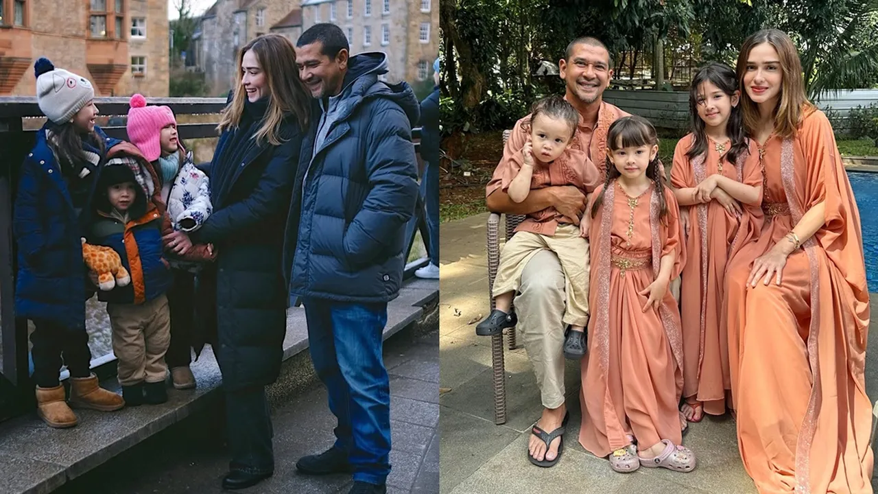 7 Potret Yasmine Wildblood Bareng Ketiga Anaknya yang Good Looking Semua, Kompak di Setiap Momen