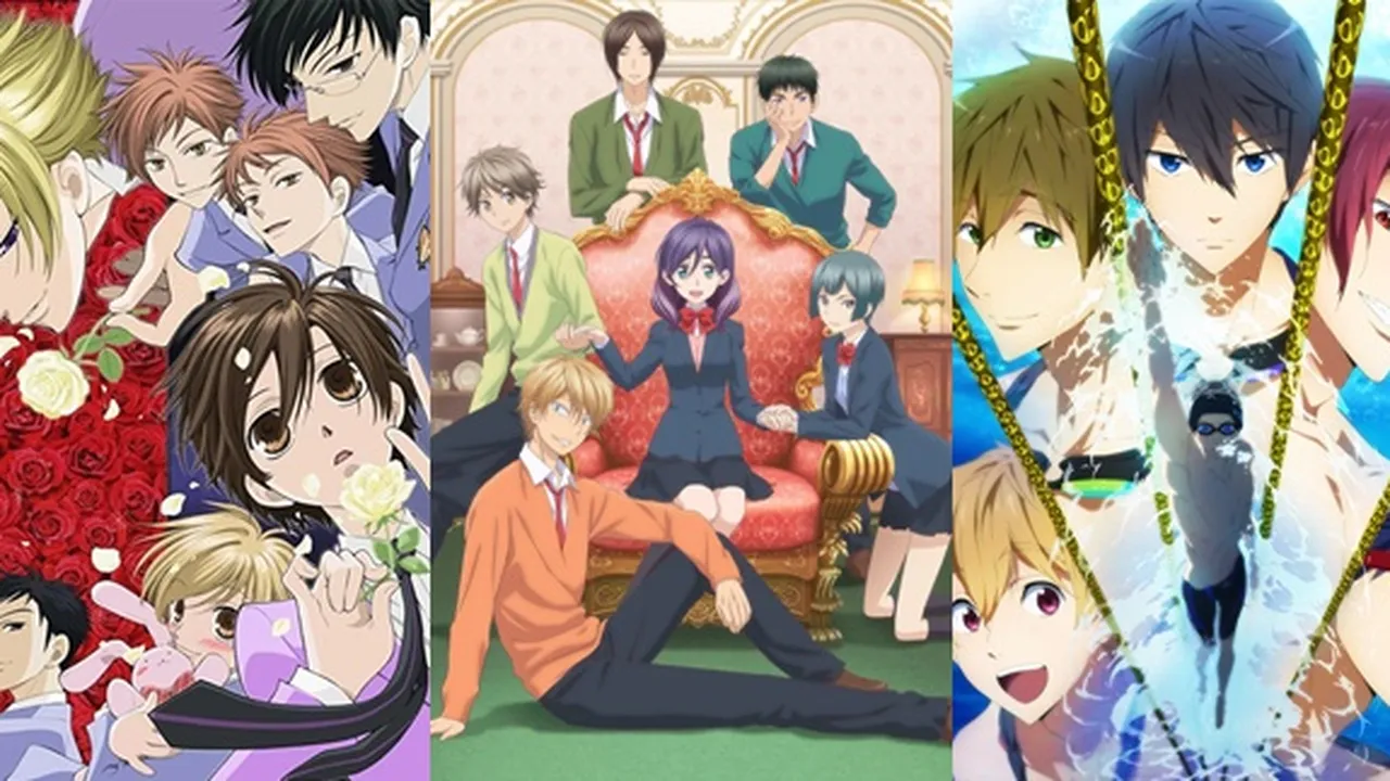 7 Rekomendasi Anime Banyak Cogan Genre Komedi, Karakternya Paling Populer Tapi Kocak