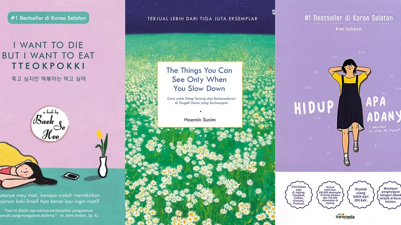 7 Rekomendasi Buku Motivasi Diri Terjemahan Korea Best Seller, Ada yang Dibaca Idol K-Pop