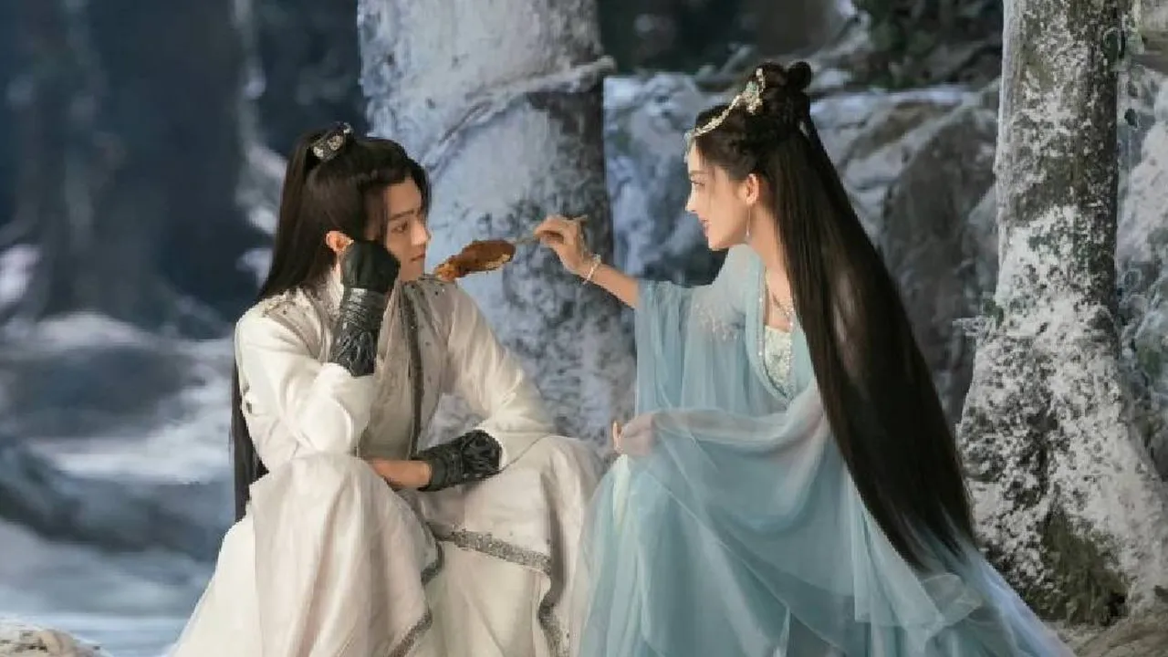 7 Rekomendasi Drama China dengan Adegan Romantis di Bawah Kembang Api