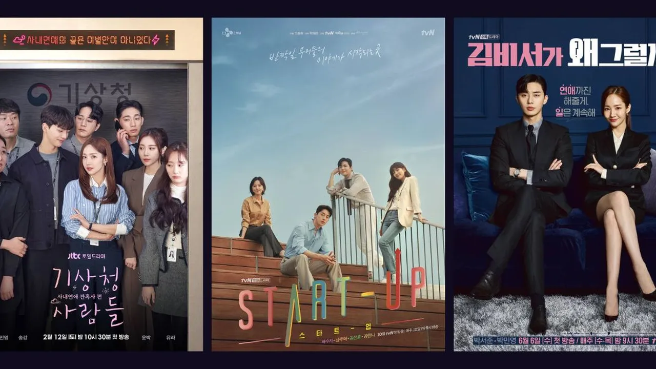 7 Rekomendasi Drama Korea Office Romance Terbaik, Bikin Gemas dan Salting Seharian!