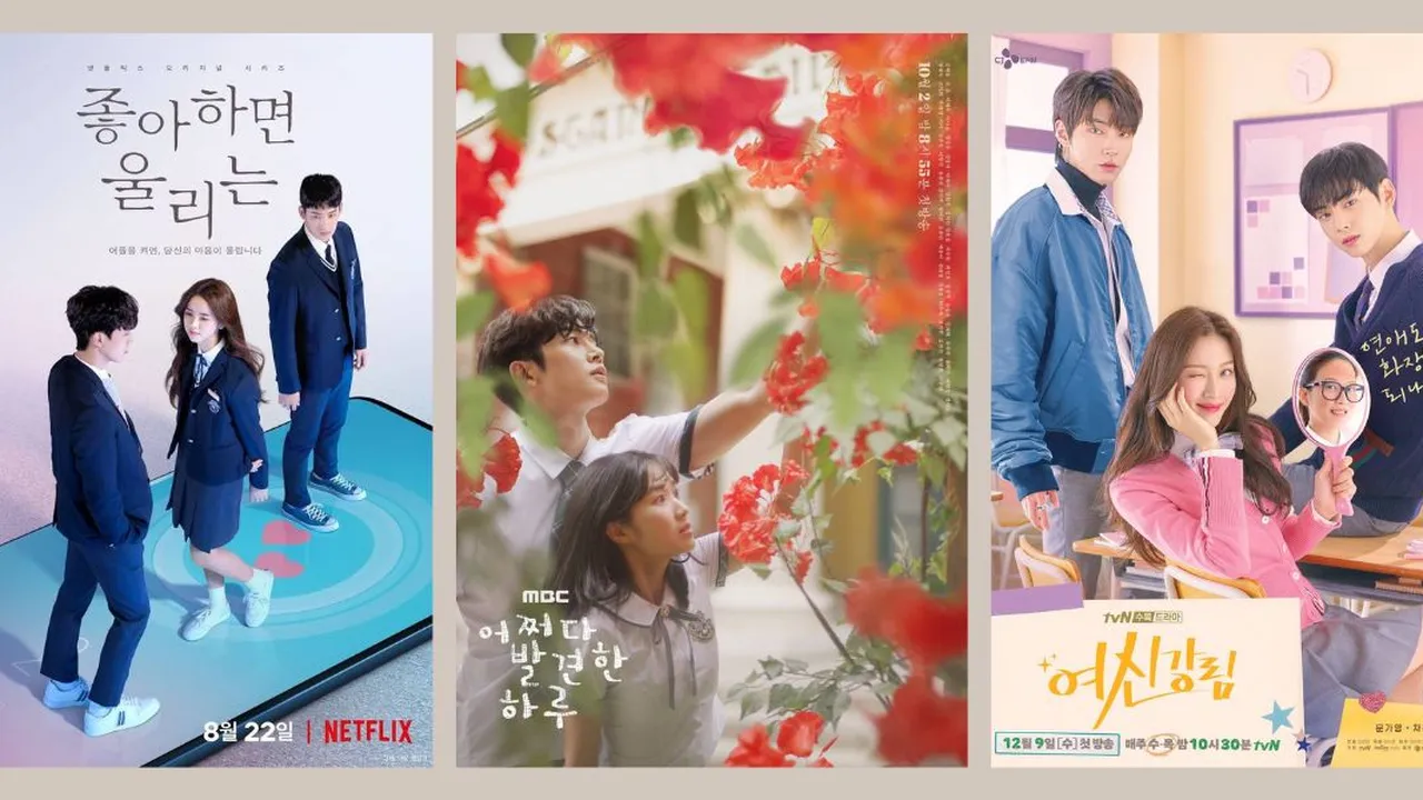 7 Rekomendasi Drama Korea Tentang Cinta Segitiga di Sekolah, Bikin Baper dan Bingung Dukung Siapa!