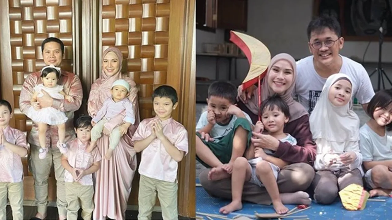 7 Seleb ini Punya Banyak Anak, Selalu Ramai dan Penuh Kehangatan