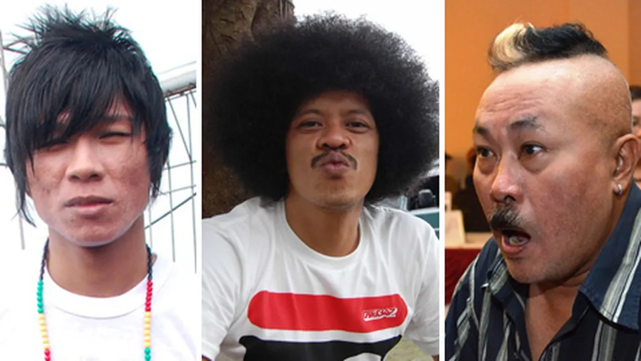 7 Selebriti Pria Indonesia Dengan Rambut Unik