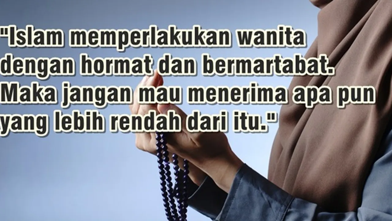 69 Kata-Kata Islami Tentang Wanita Bijak, Penuh Makna dan Motivasi