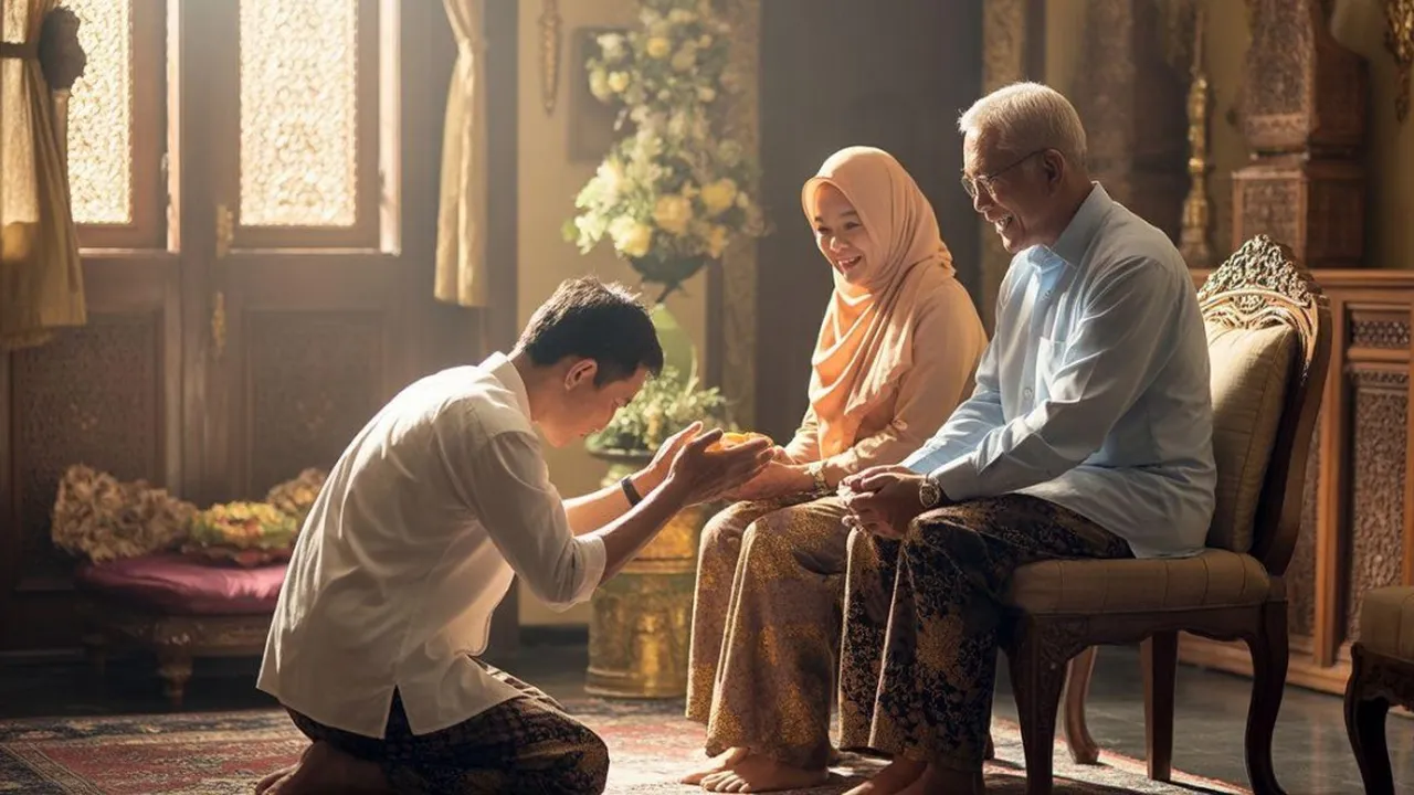 75 Ucapan Sungkem Lebaran Paling Menyentuh untuk Orang Tua dan Keluarga