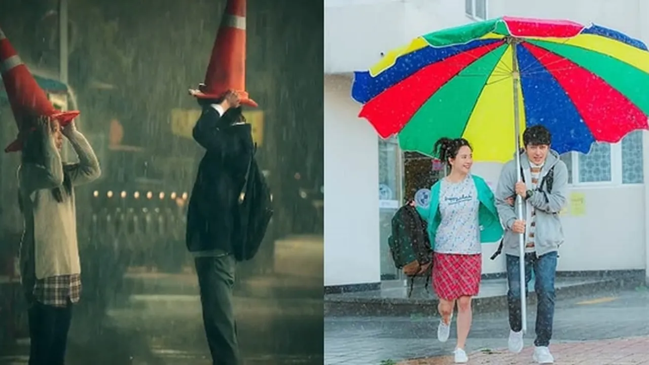 Kocak Tapi Romantis, Ini 8 Adegan Payung Anti Mainstream - Menghibur di Drama Korea
