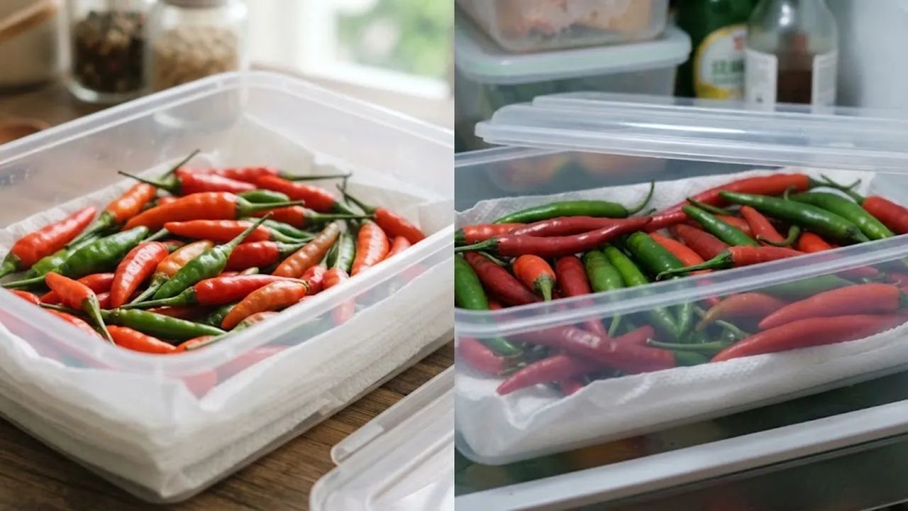 8 Cara Menyimpan Cabai Agar Tahan Lama, Aman Buat Stok di Dapur